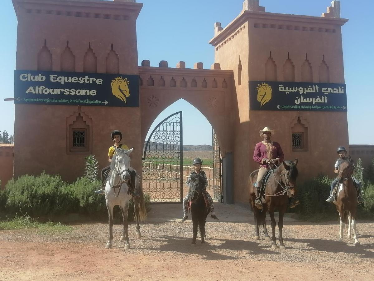 Dar Alfourssane Ferme D'Hote Ouarzazate Bagian luar foto
