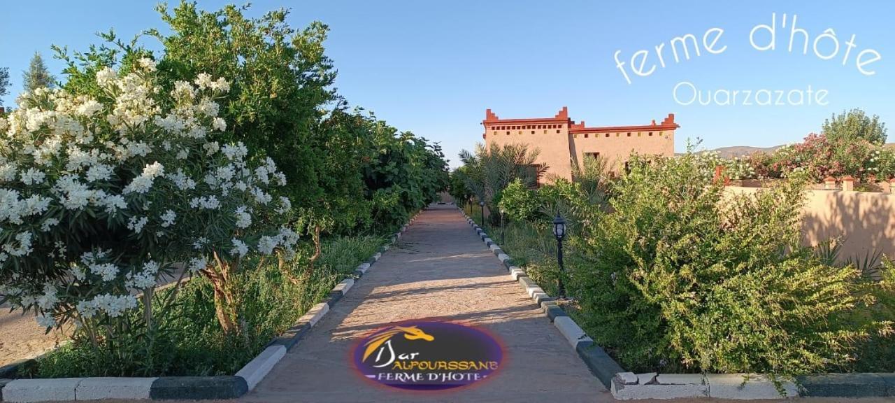 Dar Alfourssane Ferme D'Hote Ouarzazate Bagian luar foto